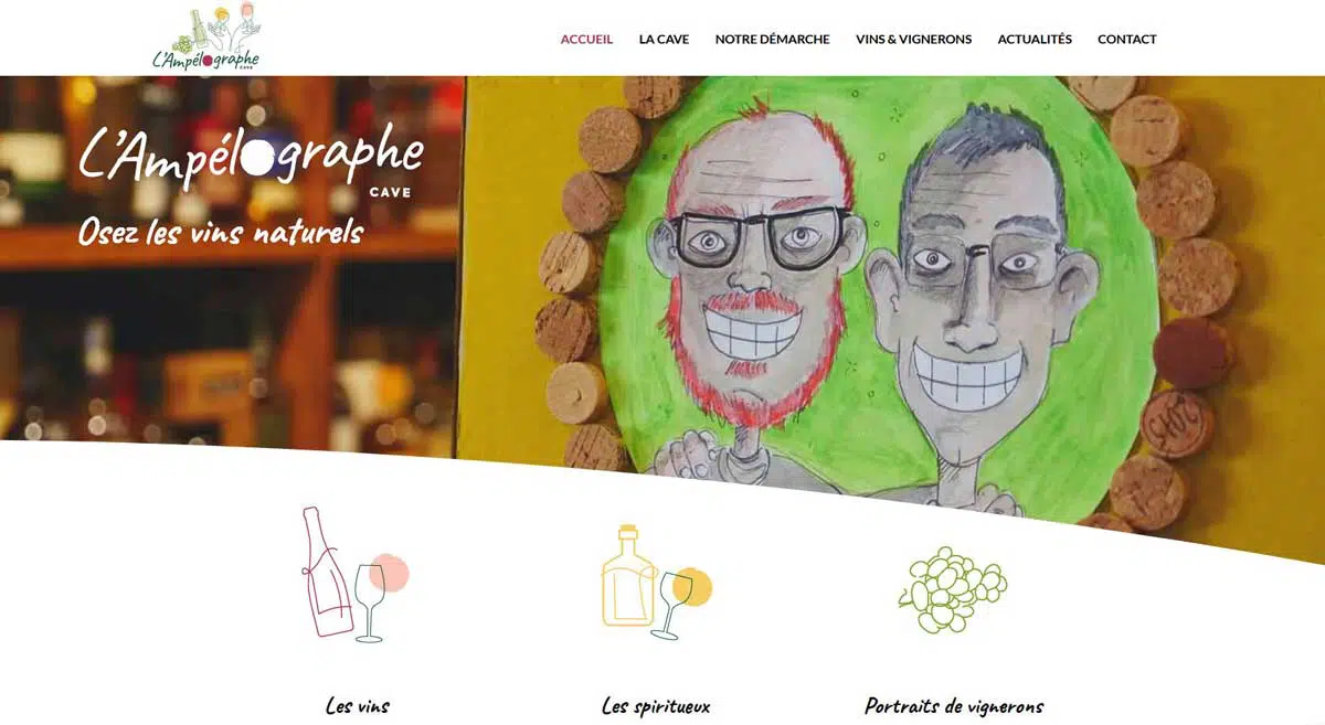 Site web L'ampélographe